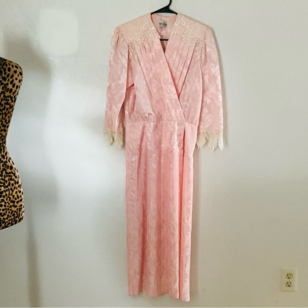 NILANI Vintage 1980s Pink Dress